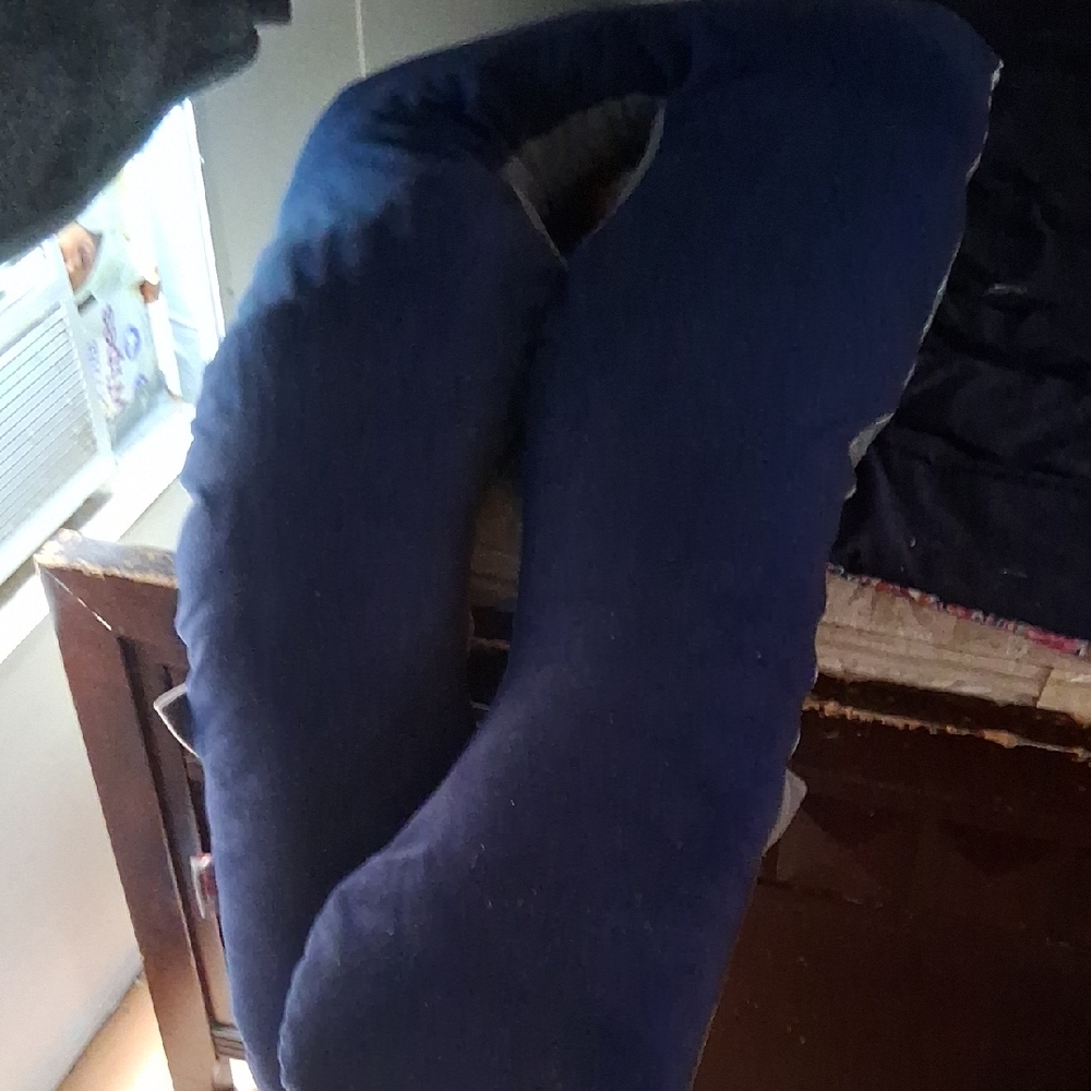 Nursing Queen Blue Maternity Pillow